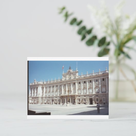 Palacio Real, Madrid Briefkaart (Staand voorkant)