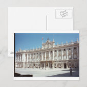 Palacio Real, Madrid Briefkaart (Voorkant / Achterkant)