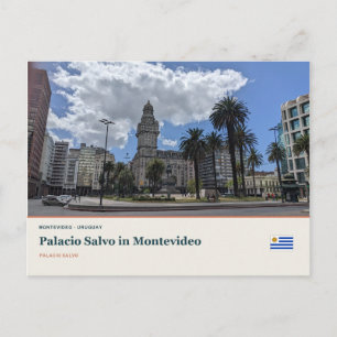Palacio Salvo in Montevideo Briefkaart