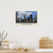 Palacio Salvo in Montevideo Poster (Keuken)