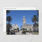 Palacio Salvo, Montevideo, Uruguay Briefkaart (Voorkant / Achterkant)