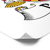 Palacios Family Crest Poster (Hoek)