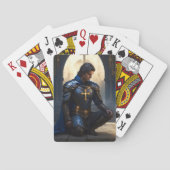 Paladijn van het smekende gebed pokerkaarten (Achterkant)