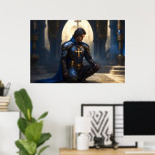 Paladijn van het Verzoekersgebed Poster (Thuiskantoor)