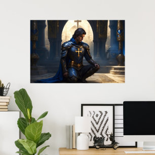 Paladijn van het Verzoekersgebed Poster