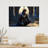 Paladijn van het Verzoekersgebed Poster (Keuken)