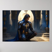 Paladijn van het Verzoekersgebed Poster (Voorkant)