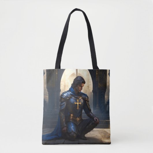 Paladijn van het Verzoekersgebed Tote Bag (Voorkant)