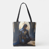 Paladijn van het Verzoekersgebed Tote Bag (Achterkant)