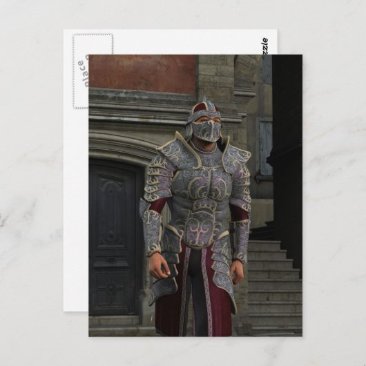 Paladin Briefkaart (Voorkant / Achterkant)