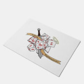 Paladin Dice Design Deurmat (Schuin)