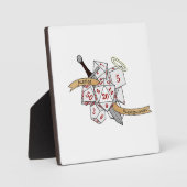 Paladin Dice Design Fotoplaat (Voorkant)