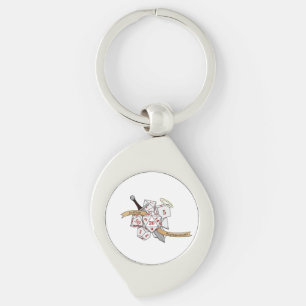 Paladin Dice Design Sleutelhanger