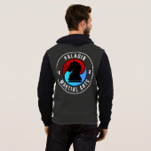 Paladin Full Zip Hoodie (Achterkant volledig)