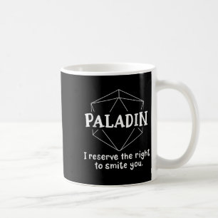 Paladin Grappig Karakter Joke Roleplaying Games RP Koffiemok