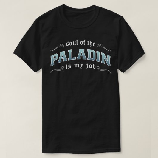 Paladin is mijn baan Fantasy MMO Gamer Pullover (Design voorkant)