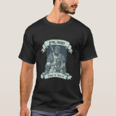 Paladin Knight Fantasy Roleplay Dungeons Rpg Ga T-shirt (Voorkant)