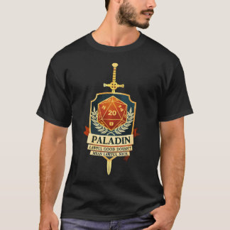 Paladin Lawful Good betekent niet wettig Nice T-shirt