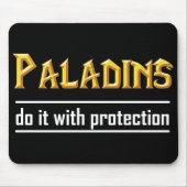 Paladin Mousepad Muismat (Voorkant)
