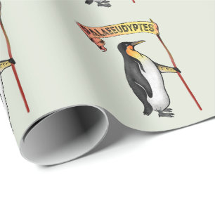Palaeudyptes Uitgestorven Pinguïn Cadeaupapier