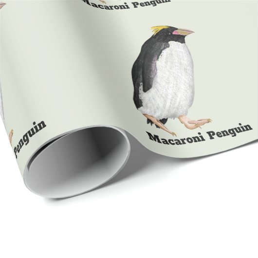 Palaeudyptes Uitgestorven Pinguïn Cadeaupapier (Rol Hoek)