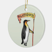 Palaeudyptes Uitgestorven Pinguïn Keramisch Ornament (Links)
