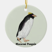 Palaeudyptes Uitgestorven Pinguïn Keramisch Ornament (Voorkant)