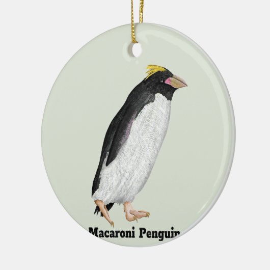 Palaeudyptes Uitgestorven Pinguïn Keramisch Ornament (Links)