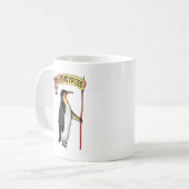 Palaeudyptes Uitgestorven Pinguïn Koffiemok (Voorkant links)