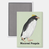 Palaeudyptes Uitgestorven Pinguïn Magneet (Voorkant / Achterkant)