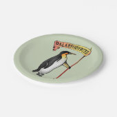 Palaeudyptes Uitgestorven Pinguïn Papieren Bordje (Gekanteld)