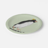 Palaeudyptes Uitgestorven Pinguïn Papieren Bordje (Gekanteld)