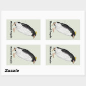 Palaeudyptes Uitgestorven Pinguïn Rechthoekige Sticker (Vel)