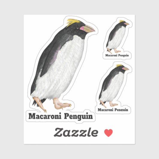 Palaeudyptes Uitgestorven Pinguïn Sticker (Vel)