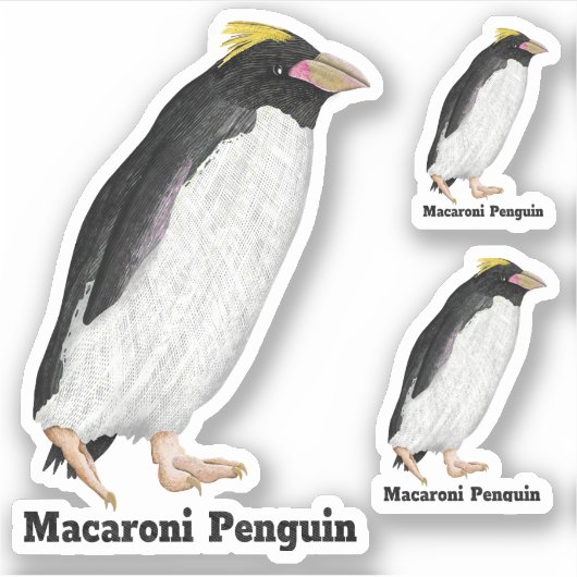 Palaeudyptes Uitgestorven Pinguïn Sticker (Voorkant)