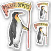 Palaeudyptes Uitgestorven Pinguïn Sticker (Voorkant)
