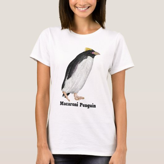 Palaeudyptes Uitgestorven Pinguïn T-shirt (Voorkant)