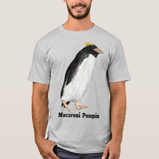 Palaeudyptes Uitgestorven Pinguïn T-shirt (Voorkant)