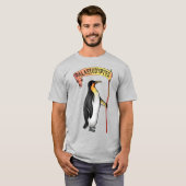 Palaeudyptes Uitgestorven Pinguïn T-shirt (Voorkant volledig)