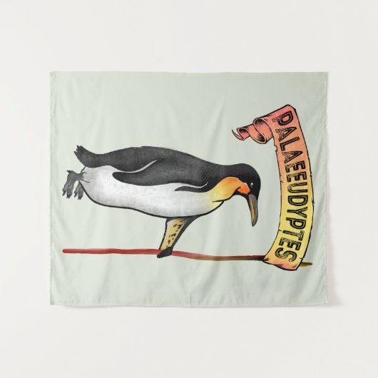Palaeudyptes Uitgestorven Pinguïn Wandkleed (Voorkant (horizontaal))