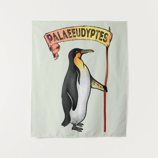 Palaeudyptes Uitgestorven Pinguïn Wandkleed (Voorkant)