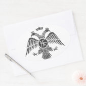 Palaiologos Eagle Ovale Sticker (Envelop)