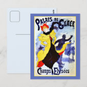 Palais de Glace Champs Elysées Briefkaart (Voorkant / Achterkant)