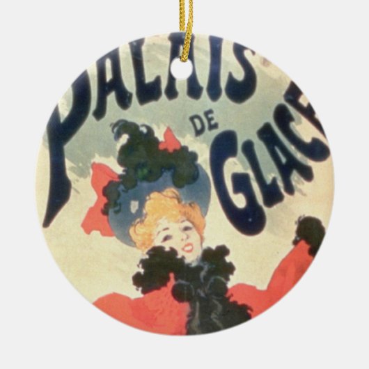 Palais de Glace, Champs Elysées, Parijs, 1894 (col Keramisch Ornament (Voorkant)