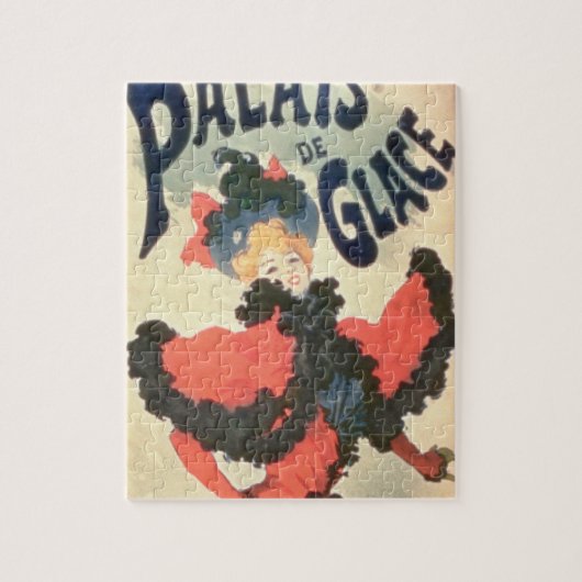 Palais de Glace, Champs Elysées, Parijs, 1894 (col Legpuzzel (Verticaal)
