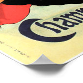 PALAIS DE GLACE Champs Elyses Old Jules Cheret Poster (Hoek)