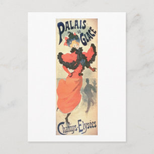 Palais de Glace, Champs Elyses, Parijs, 1894 (colo Briefkaart