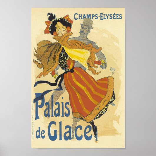 Palais De Glace  Frans Adverteren Poster (Voorkant)