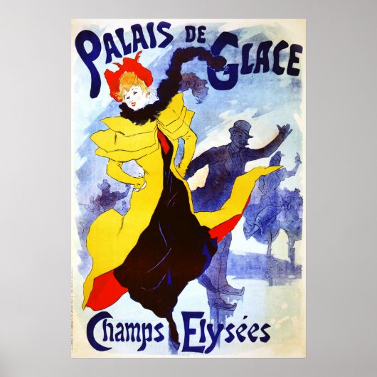 Palais de Glace, Jules Chéret Poster (Voorkant)