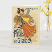 Palais DE Glace notakaart Kaart (Gele Bloem)